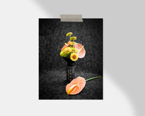 Aeropress Flowers Print
