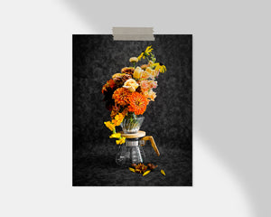 V60 Flowers Print