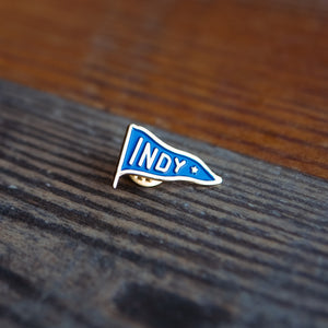 Indy Flag Enamel Pin
